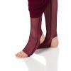 Norma Kamali Womens Ls Turtleneck Strapless Diana Gown W/Catsuit(Plum/Plum Mesh)