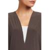 Norma Kamali womens Dolman V Neck Jumpsuit W/Shoulder Pads(Espresso)