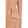 Norma Kamali womens Four Sleeve Nk Shirt Jumpsuit(Cappuccino)
