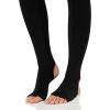 Norma Kamali womens Long Sleeve Deep V Ruffle Catsuit W/Footie(Black)