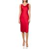 Norma Kamali Women’s Maria Dress(Tiger Red)