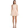 Norma Kamali Womens Nk Halter Flared Mini Dress(Baby)