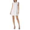 Norma Kamali Women’s Sleeveless Swing Mini Dress(Snow White)