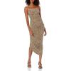 Norma Kamali Women’s Strapless Diana Gown(Bb Leopard)