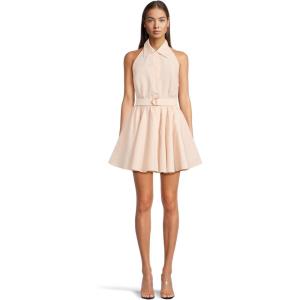 Norma Kamali Womens Nk Halter Flared Mini Dress(Baby)