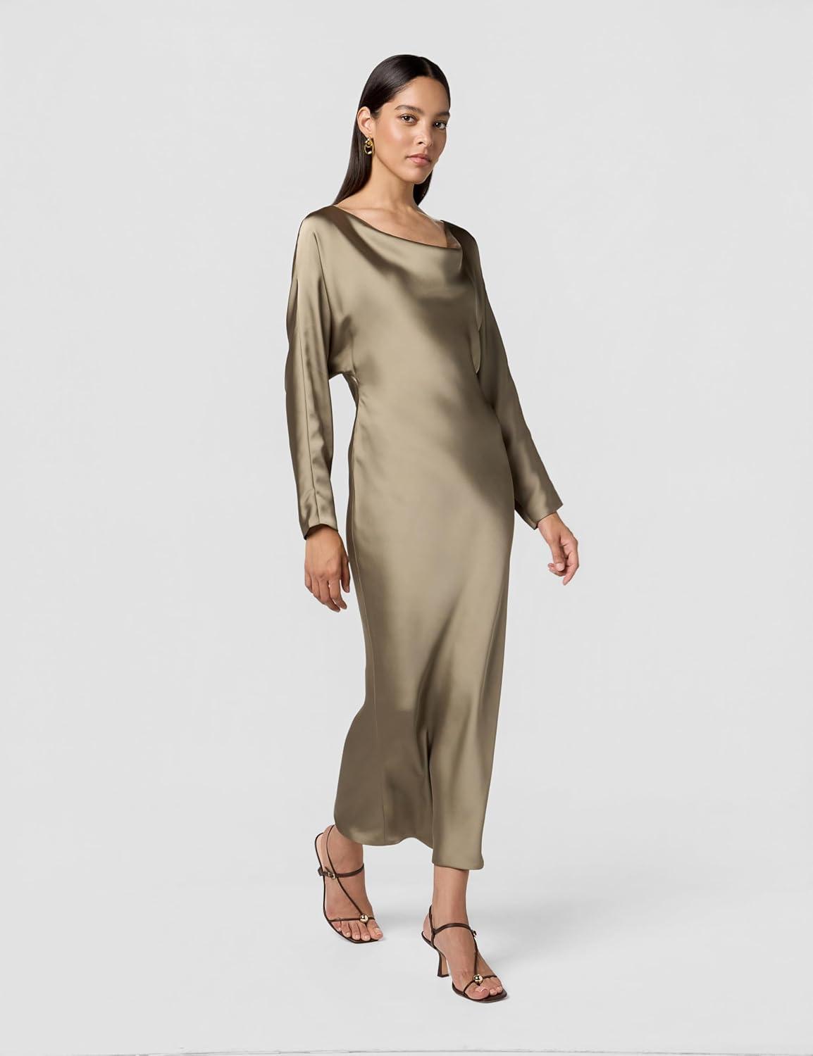 imageNorma Kamali Womens Dolman Maria Dress to MidcalfElm