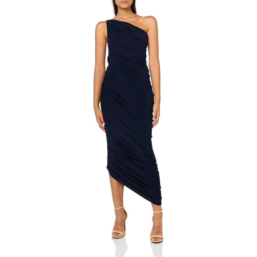 imageNorma Kamali Womens Diana GownTrue Navy