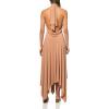 Norma Kamali Women’s Convertible Midcalf Dress(Cappuccino)