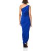 Norma Kamali Womens Diana Gown(Electric Blue)
