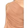 Norma Kamali Women’s Diana Mini Dress(Cappuccino)
