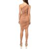 Norma Kamali Women’s Diana Mini Dress(Cappuccino)