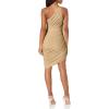 Norma Kamali Women’s Diana Mini Dress(Sand)