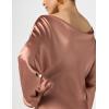 Norma Kamali Women’s Dolman Maria Dress Below Knee(Cappuccino)
