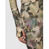 Norma Kamali Women’s Long Sleeve Turtle Fishtail Gown(Autumn Leaves)