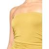 Norma Kamali Womens Strapless Diana Mini Dress(Asparagus)