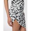 Norma Kamali Womens Strapless Diana Mini Dress(Paint Dots)