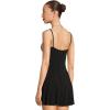 Norma Kamali Women’s Underwire Pickleball Dress(Black)