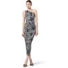Norma Kamali Womens Diana Gown(Animal)