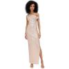 Norma Kamali Women’s Drop Shoulder Fitted Gown with Side Slit(Baby)