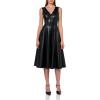 Norma Kamali Women’s Grace Dress to Midcalf(Black)