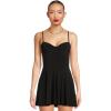Norma Kamali Women’s Underwire Pickleball Dress(Black)