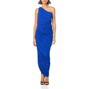 Norma Kamali Womens Diana Gown(Electric Blue)