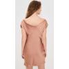 Norma Kamali Women’s Cap Sleeve Maria Mini Dress(Cappuccino)