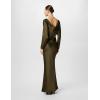Norma Kamali Womens Dolman Maria Gown(Bark)