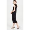 Norma Kamali Womens Drop Shoulder Dress(Black)