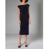 Norma Kamali Womens Drop Shoulder Dress(Midnight)