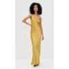 Norma Kamali Women’s Drop Shoulder Maria Gown(Asparagus)