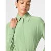 Norma Kamali Women’s Four Sleeve Nk Shirt Long Dress(Vintage Green)