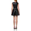 Norma Kamali Women’s Sleeveless Grace Mini Dress(Black)