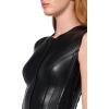 Norma Kamali Women’s Sleeveless Grace Mini Dress(Black)