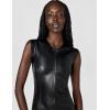 Norma Kamali Women’s Sleeveless Grace Pencil Dress Below Knee(Black)