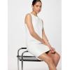 Norma Kamali Women’s Sleeveless Mini Dress(Snow White)