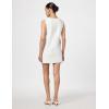 Norma Kamali Women’s Sleeveless Mini Dress(Snow White)