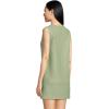 Norma Kamali Women’s Sleeveless Mini Dress(Vintage Green)