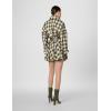 Norma Kamali Womens Super Oversized Bf Nk Shirt Flared Mini Dress(Bark Box Plaid)