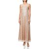 Norma Kamali Women’s Sleeveless Swing Maxi Dress W/Mesh(Baby)