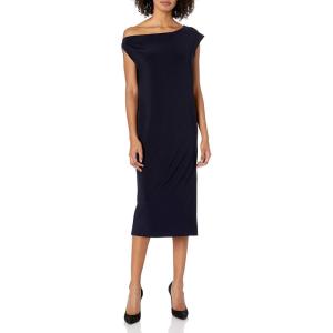 Norma Kamali Womens Drop Shoulder Dress(Midnight)