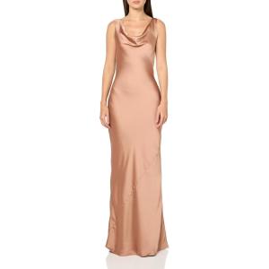Norma Kamali Womens Maria Gown(Cappuccino)