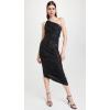 Norma Kamali Women’s Diana Gown(Black Lame)