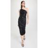 Norma Kamali Women’s Diana Gown(Black Lame)