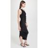 Norma Kamali Women’s Diana Gown(Black Lame)