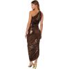 Norma Kamali Women’s Diana Gown(Chocolate)