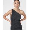 Norma Kamali Women’s Diana Gown(Dark Grey)