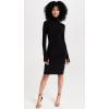 Norma Kamali Women’s Kamali Kulture Turtleneck Dress(Black)