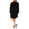 Norma Kamali Women’s Kamali Kulture Turtleneck Dress(Black)