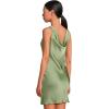 Norma Kamali Womens Maria Mini Dress(Vintage Green)